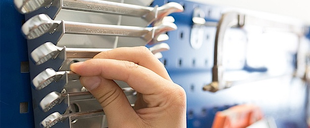 Werkstatt bei Schneider Elektrotechnik GmbH in Neuenmarkt